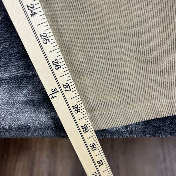 Levi's Y2K 569 Loose Straight Corduroy Brown Baggy Jeans Men's 34X34 (34X29.5) - Picture 5 of 12